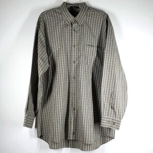 NORDSTROM Men's Button Down Long Sleeve Dress Shirt L